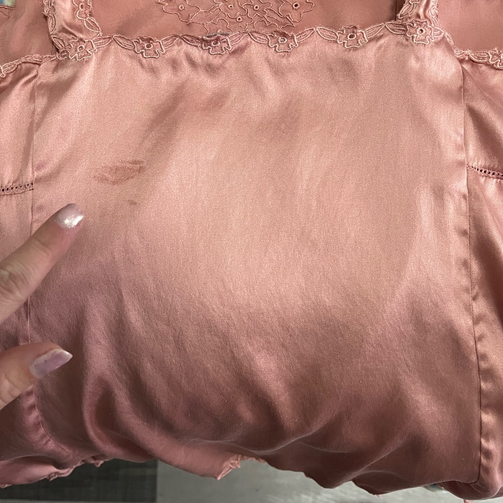 Y2K Rebecca Taylor Silk Camisole Size 2 - Picture 6 of 6